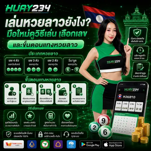 เล่นหวยลาวยังไง มือใหม่ดูวิธีเล่น เลือกเลข และขั้นตอนแทงหวยลาว